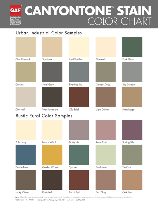 Canyontone Pre-Tinted Penetrating Masonry Stain