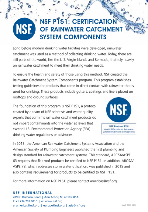 GAF WOB Acrylic TopCoat® (Biocide-Free) 5-GAL